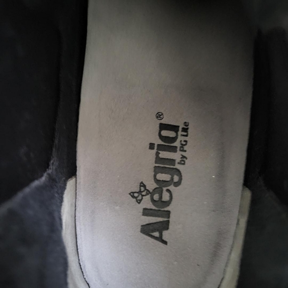 42 Alegria Waterproof Rowen Black Leather Chelsea Ankle Boot Shoe Women 11.5 12 - Picture 9 of 16